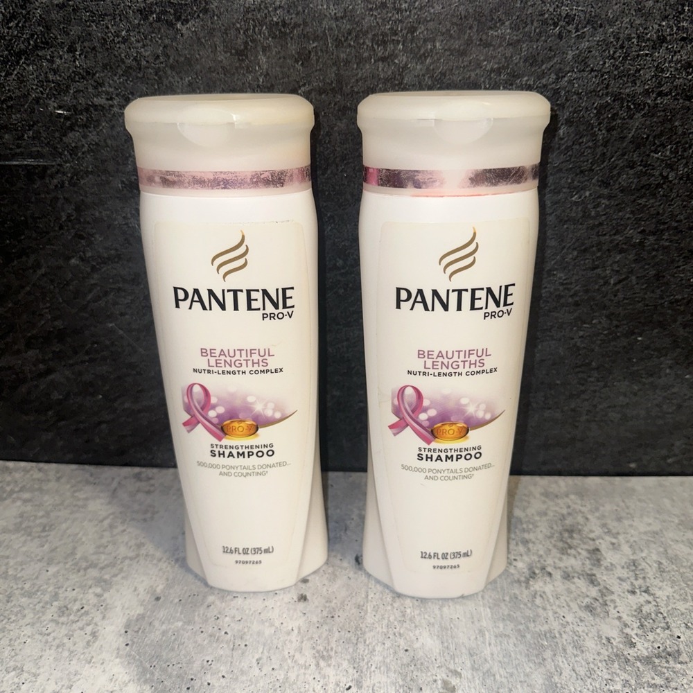 2 Lot PANTENE PRO-V Beautiful Lengths Shampoo Discontinued 12.6 oz